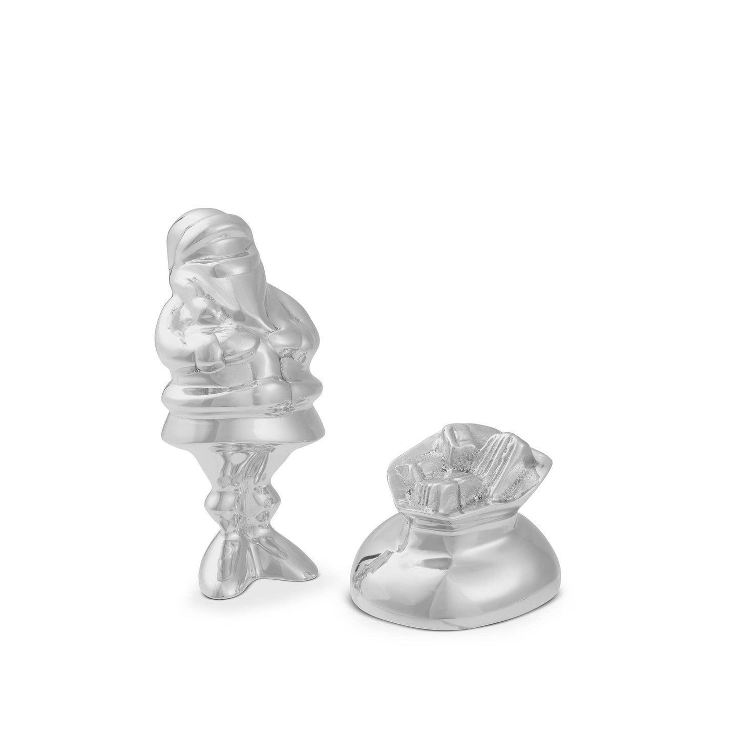 Holiday - Miniature Santa w/ Gift Bag Figurine