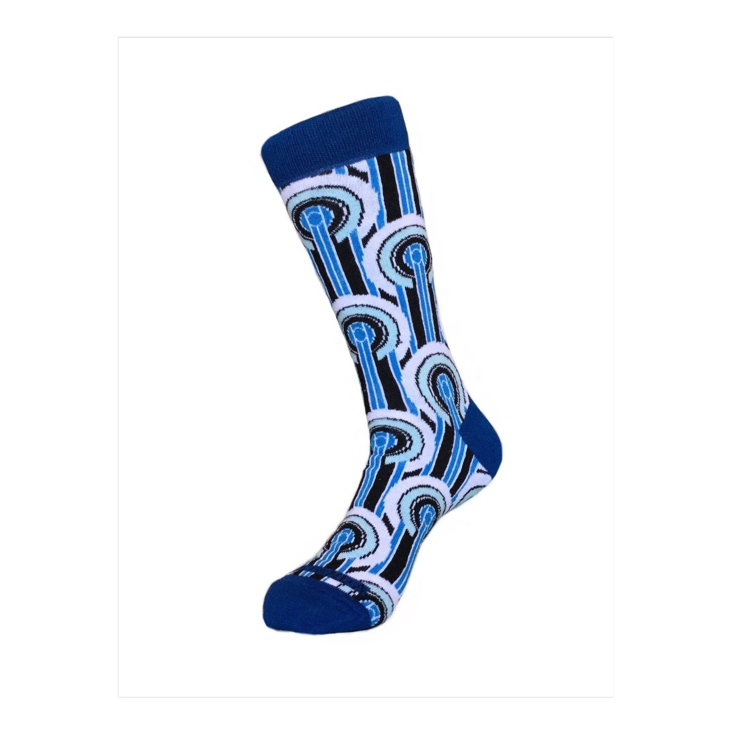Art Deco Patterned Socks