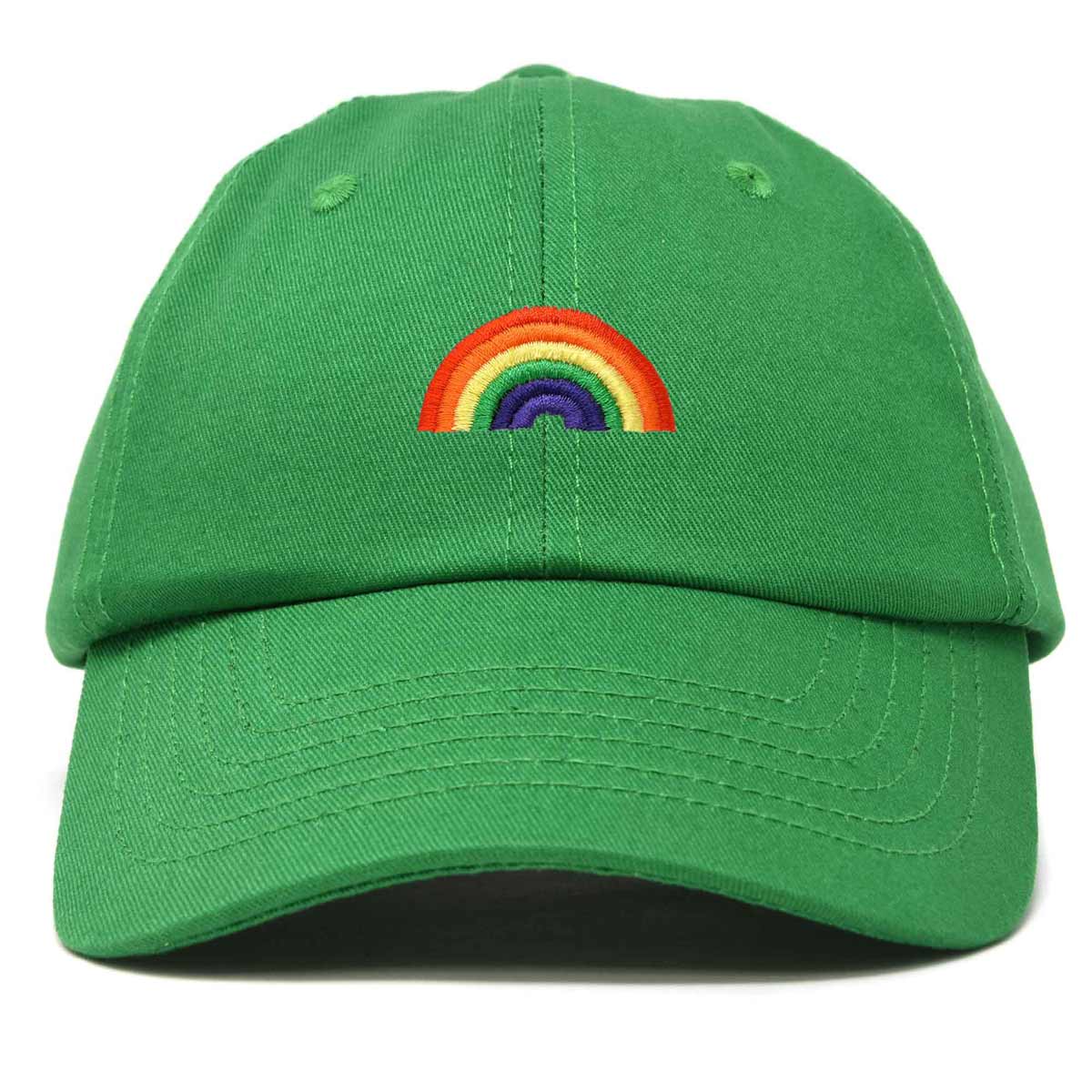 Rainbow Embroidered Baseball Cap