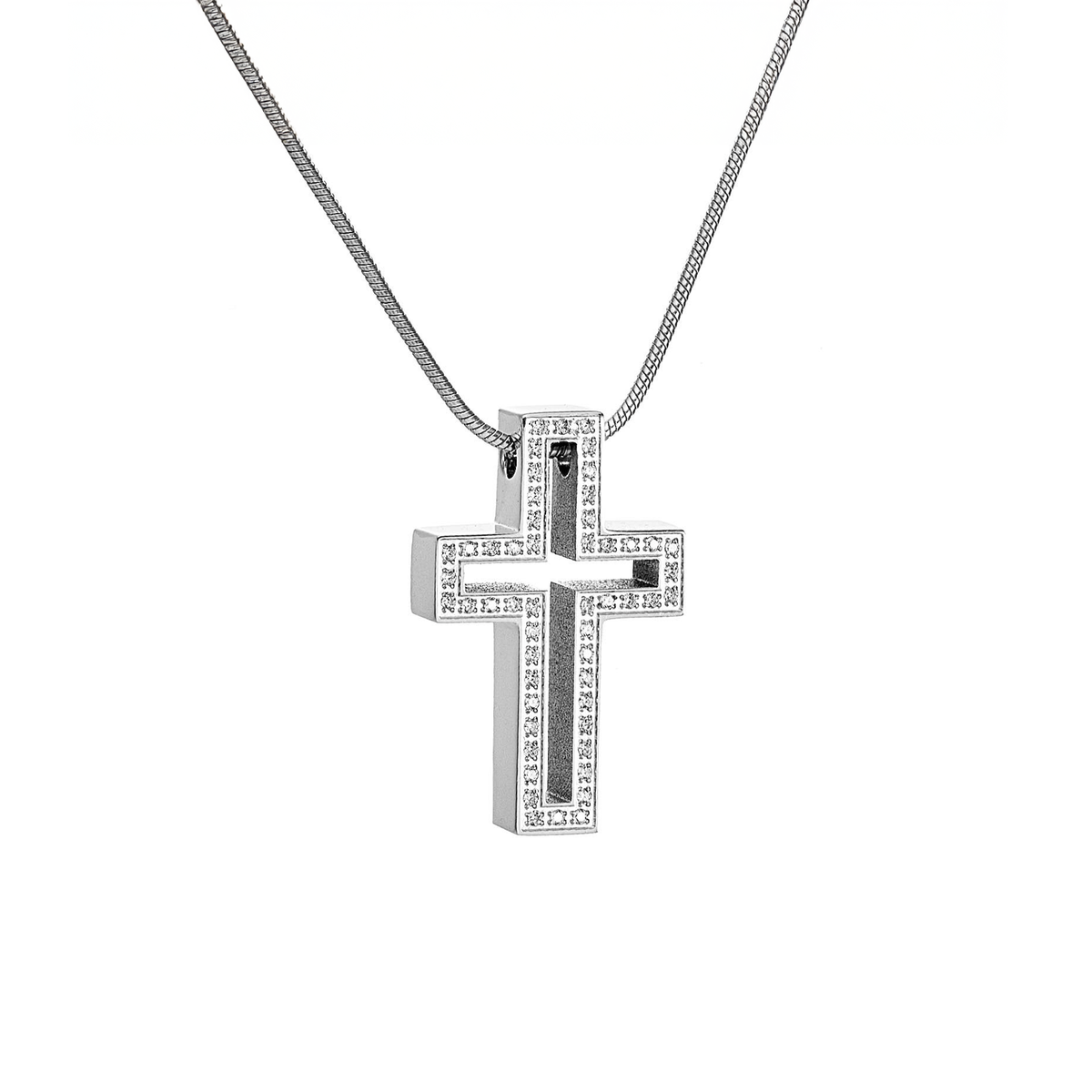 Lumière Cross Pendant
