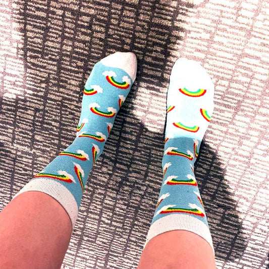 Rainbow Sky Socks