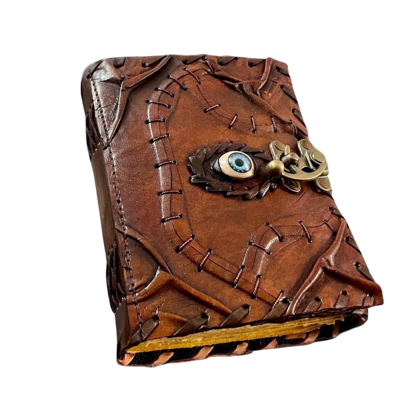 Hocus Pocus Leather Journal Celtic Halloween Diary Book