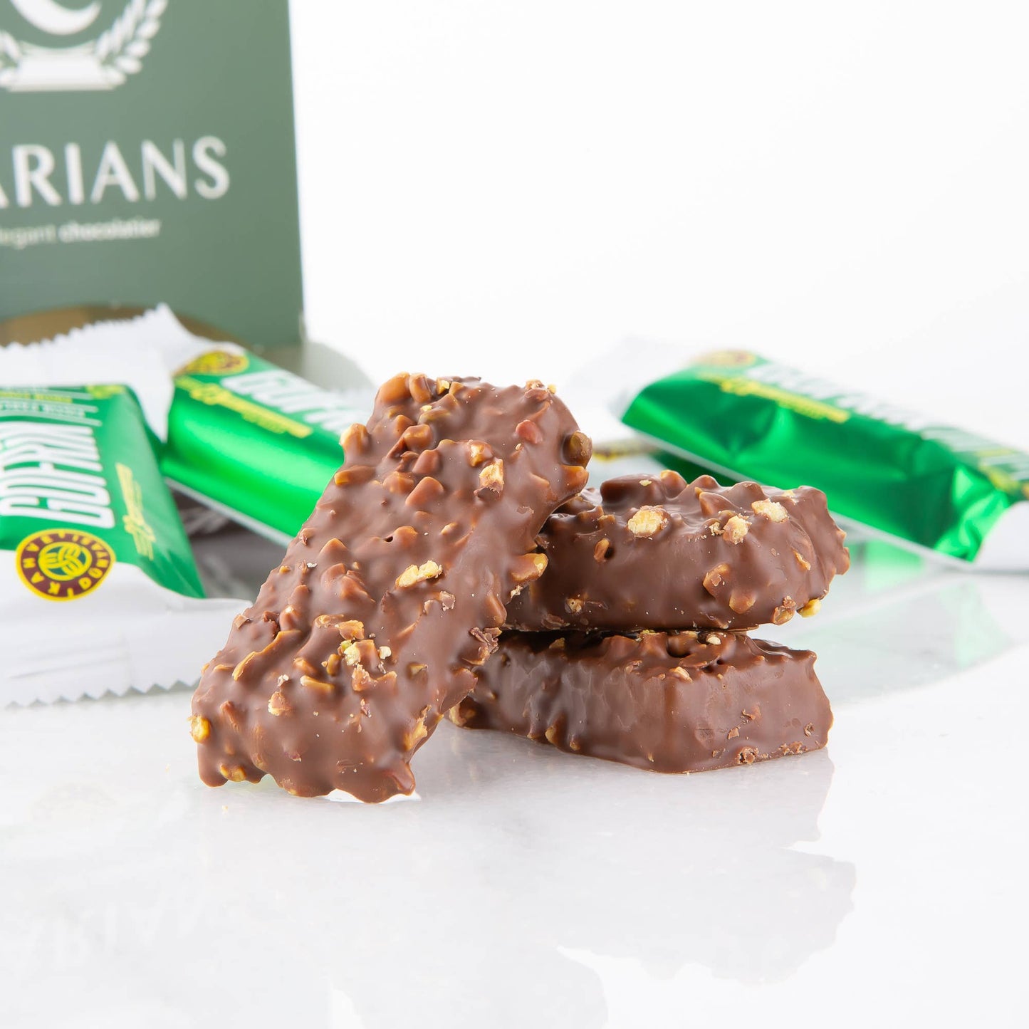 Dubai Chocolate Waffers Bite Size Party Box  - 10 Pieces