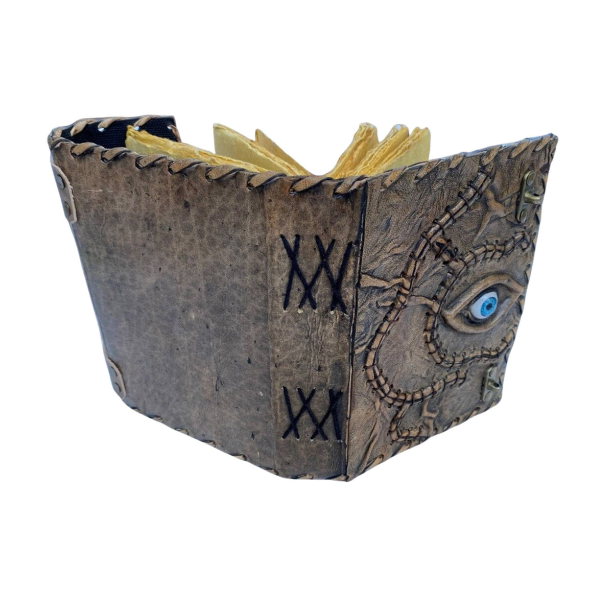 Hocus Pocus Leather Journal Celtic Halloween Diary Book