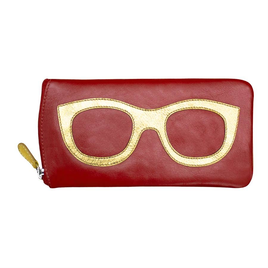 Leather Eyeglass Case