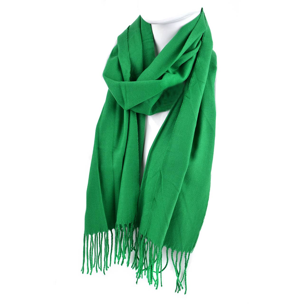 Cashmere Feel Solid Color Scarf Bag Clearance