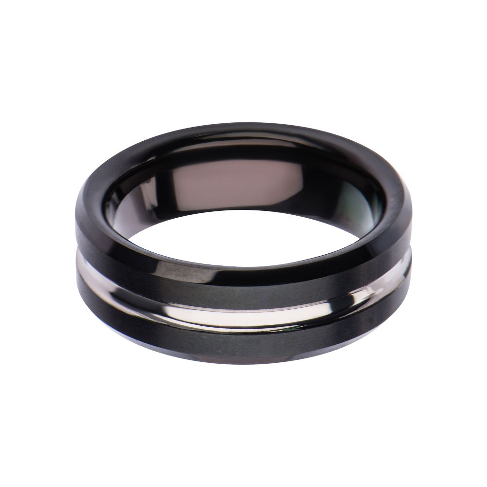 Black IP & Steel Nero Ring Sale