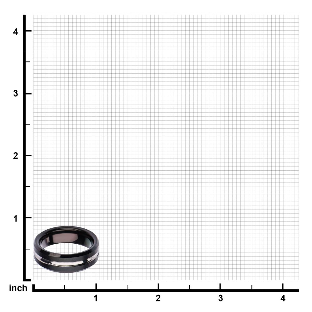 Black IP & Steel Nero Ring Sale