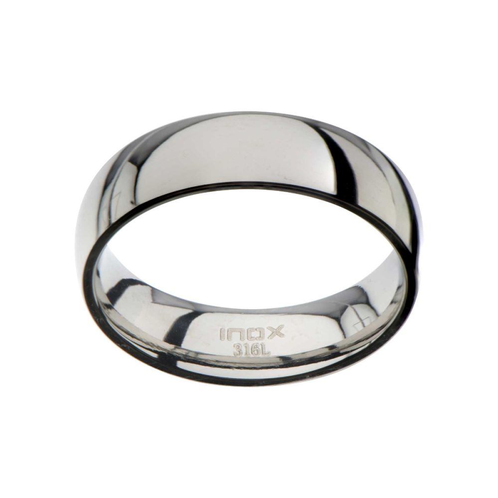 High Polished 6mm Classic Wedding Band