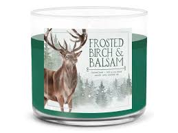 Frosted Birch & Balsam 3 Wick Candle