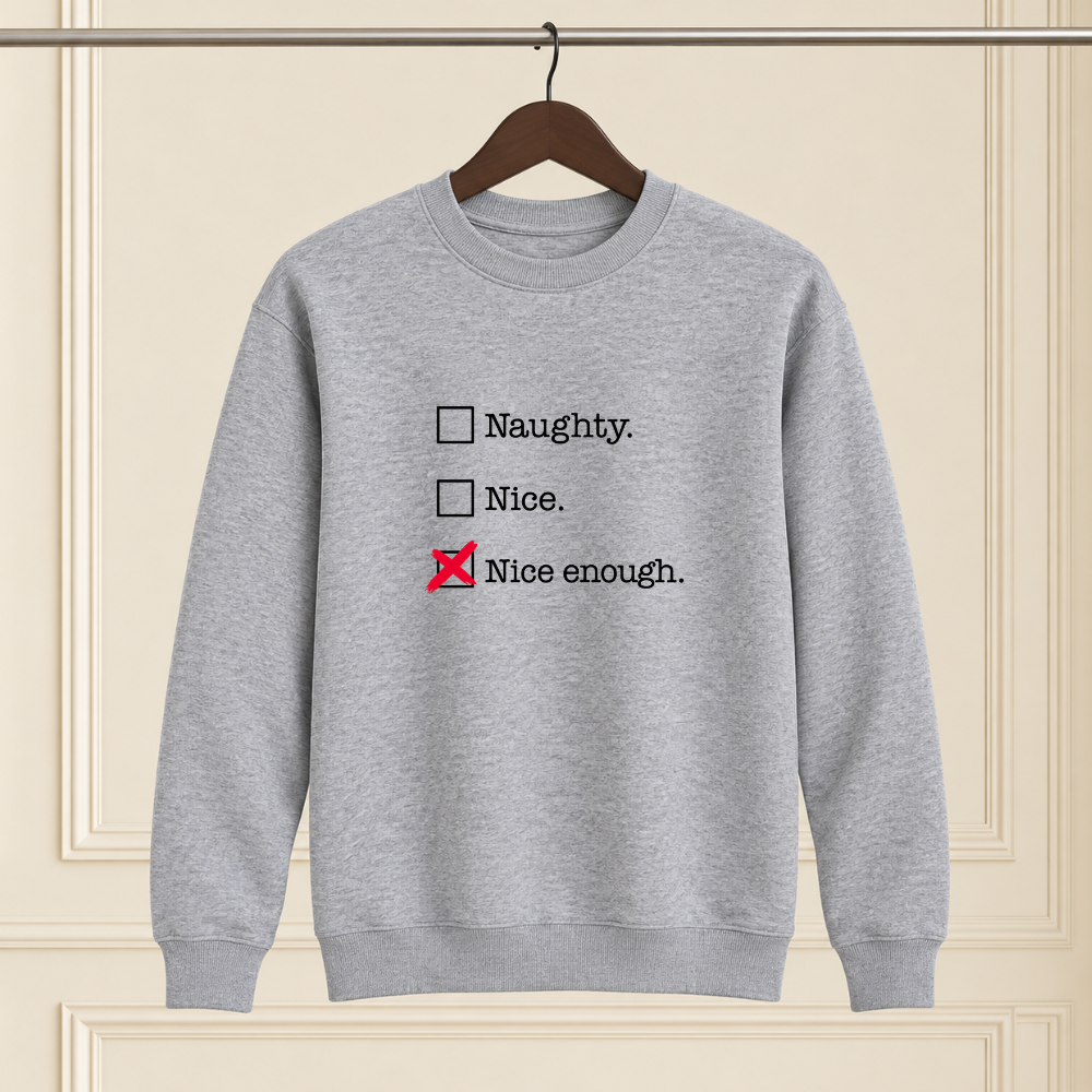 "Naughty or Nice" Christmas Shirt