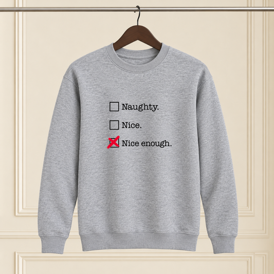 "Naughty or Nice" Christmas Shirt