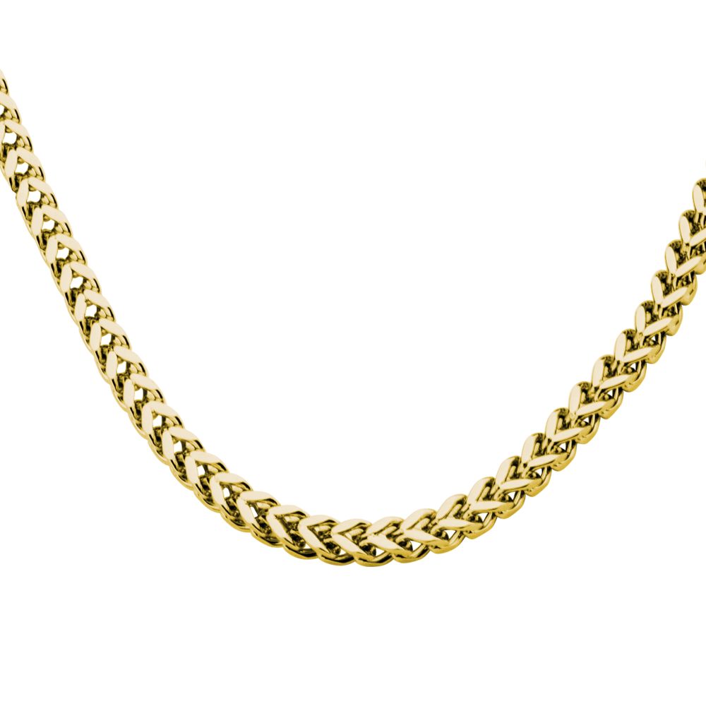 4mm Gold IP Franco Chain