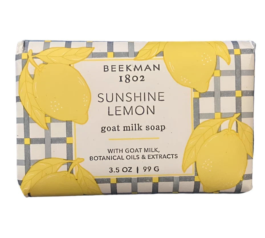 Sunshine Lemon Bar Soap 3.5Oz - Skin Care Sale