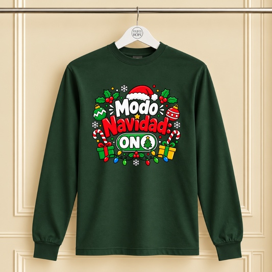 "Modo Navidad" Spanglish Shirt