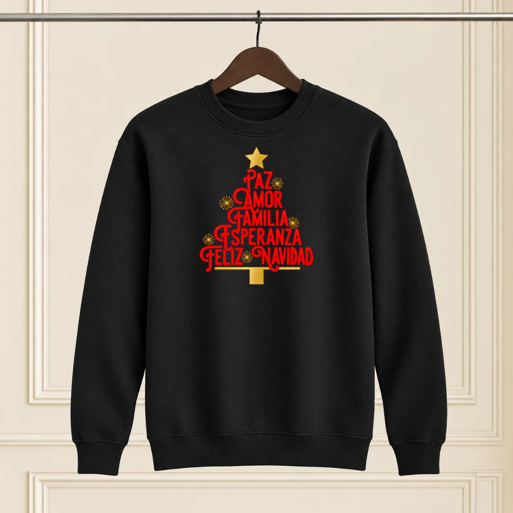 "Paz, Amor, & Familia" Christmas Shirt