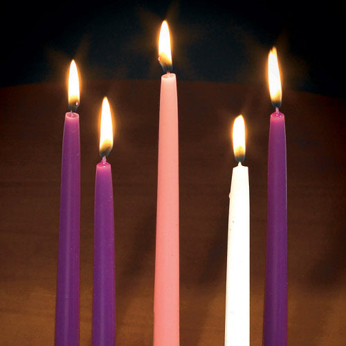 5 Pc Advent Candle Set