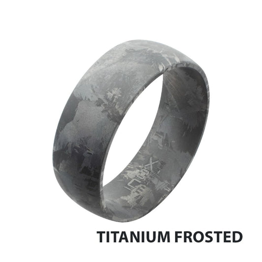 Titanium Frosted Ring