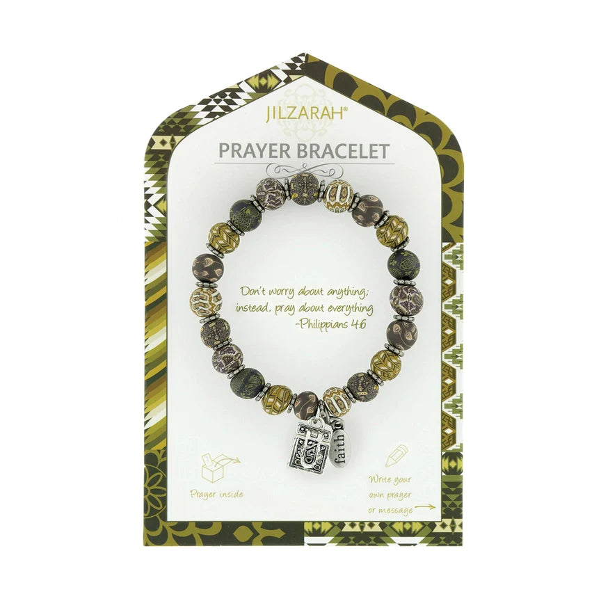 Brown Prayer Bracelet