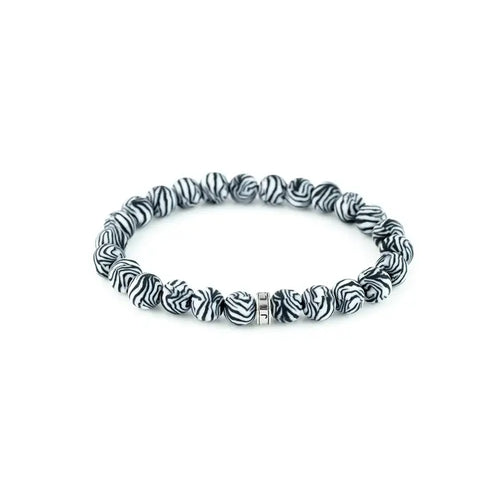 Zebra Stack Bracelet