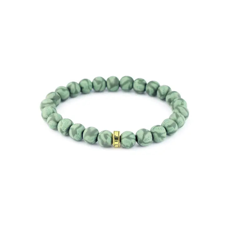 Green Fern Stack Bracelet Sale