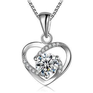 Swirl Heart 18" Necklace