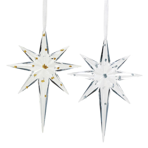 Acrylic Star Ornament - Final Clearance