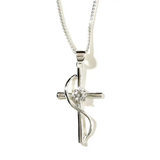 Silver Plated Cross with Sash Sale