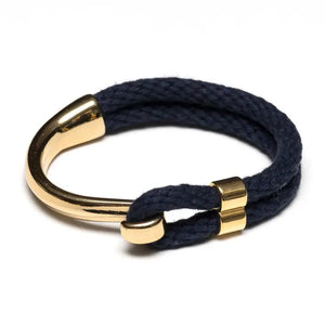 Hampstead Bracelet - Navy/Gold