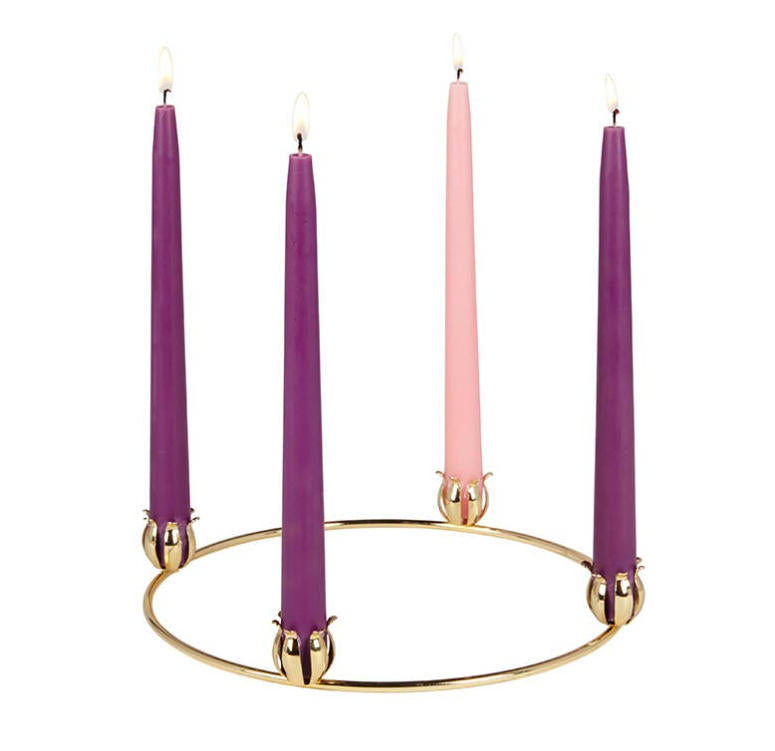 Advent Wreath (6" Diameter)