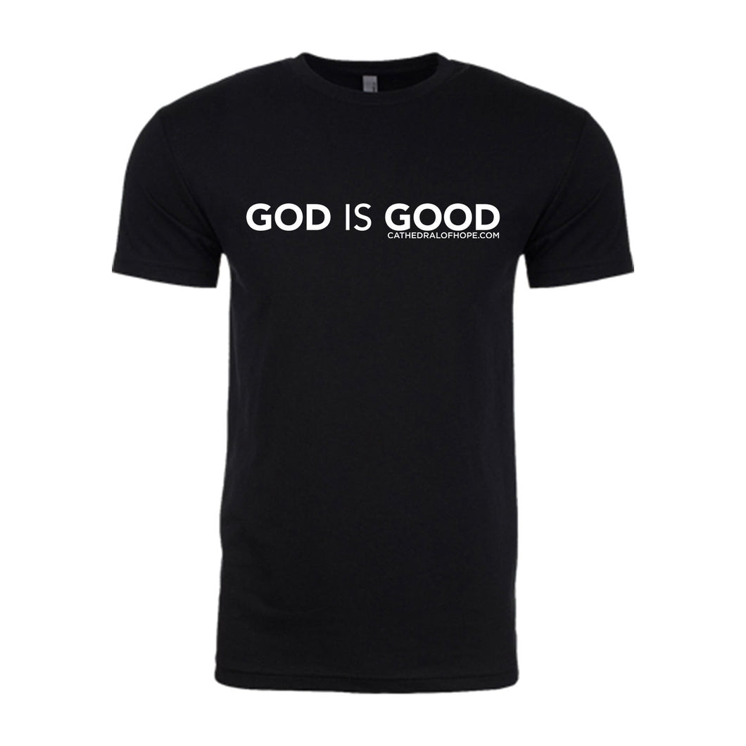God Is Good Black Tee Shirt