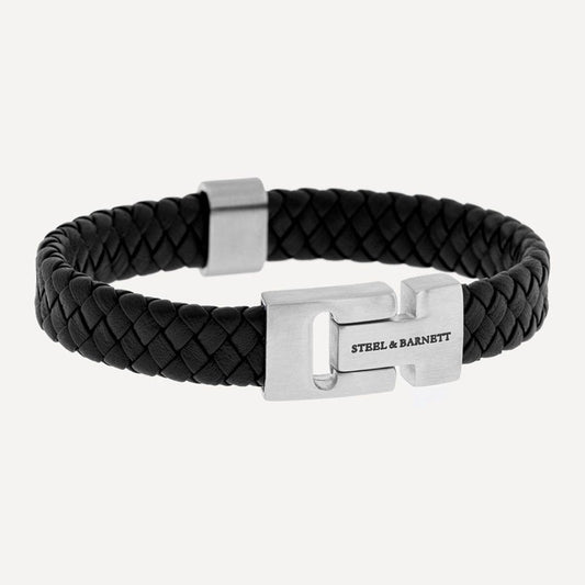 Leather Bracelet Harrison - Black