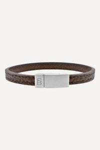 Leather Bracelet Grady - Brown