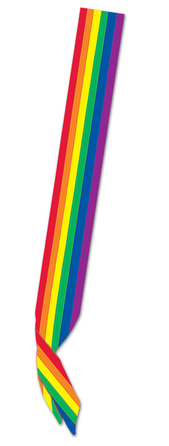 Rainbow Satin Sash - Clearance