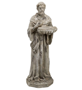 St Francis Birdfeeder Statue - 30"