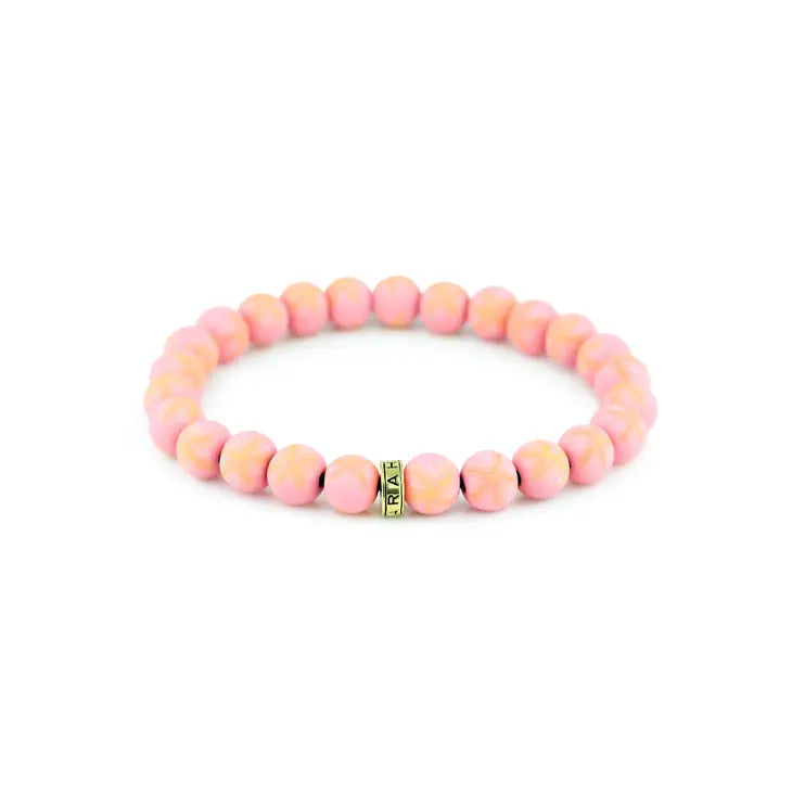 Strawberry Sand Stack Bracelet - Clearance