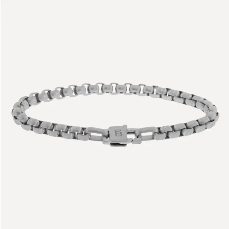 Urban Edge SS Bracelet - Matt Silver