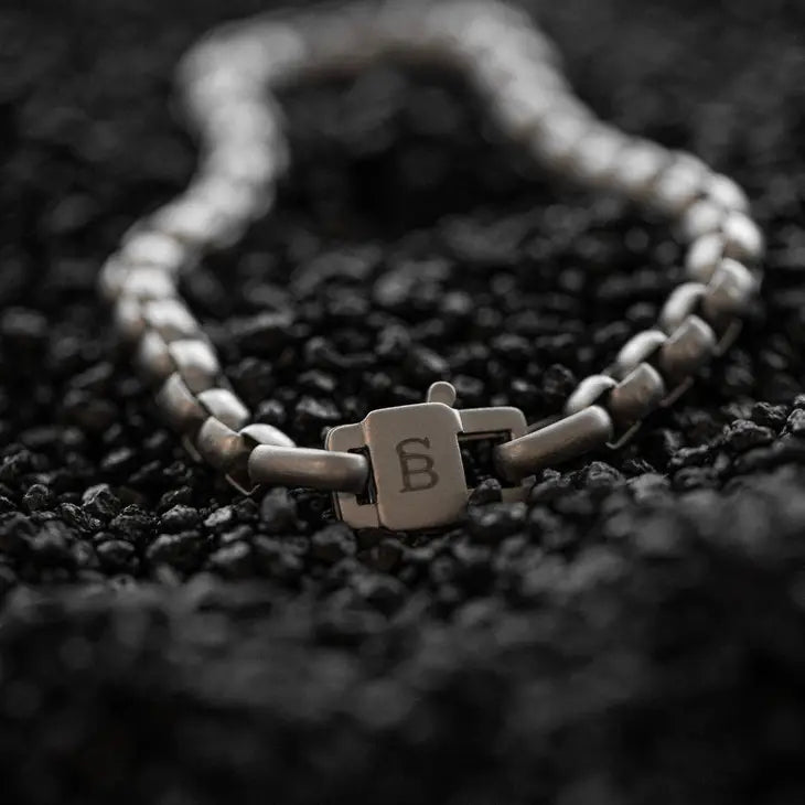 Urban Edge SS Bracelet - Matt Silver