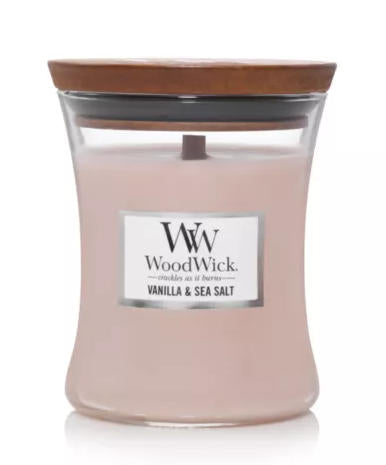 Vanilla & Sea Salt Medium Hourglass Candle