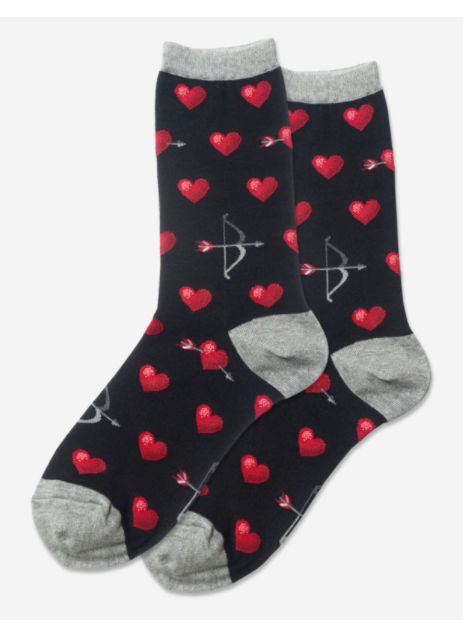 Women's Bow and Arrow Socks/Black Clearance